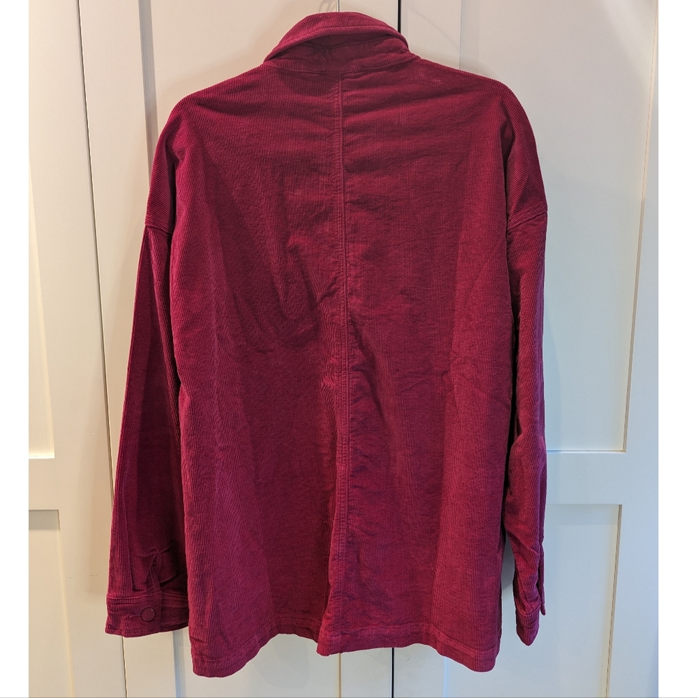 Lazy Oaf Chore Jacket - Pink Cord - Picture 3 of 6